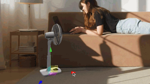 Align 3D perspective and lighting with video